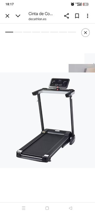 Cinta correr plegable 122x71cm
