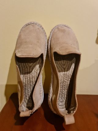 Alpargatas Zara camel