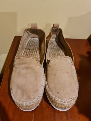Alpargatas Zara camel