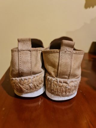 Alpargatas Zara camel