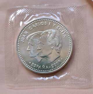 MONEDA PLATA DE 12€ ESPAÑA AÑO 2009