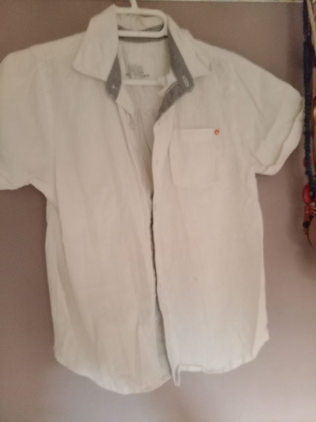 Camisa niño 8 años - manga corta