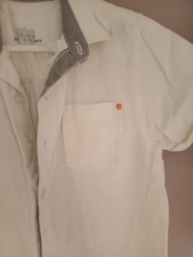 Camisa niño 8 años - manga corta