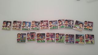 Cromos FC Barcelona y Real Madrid 89-90