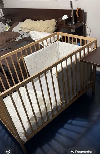 Cuna bebé MINNEN IKEA (sin usar)