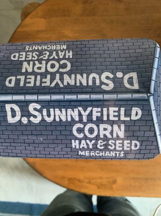 Scatola latta Sunnyfields Corn Flakes