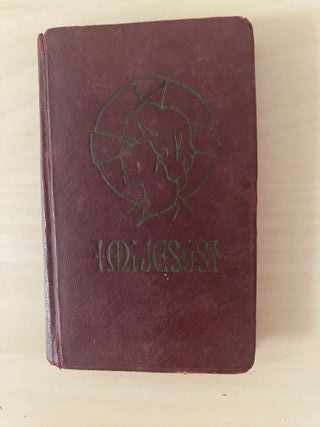 LIBRO RELIGIOSO "MI JESÚS" (AÑO 1962)