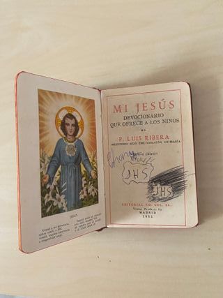 LIBRO RELIGIOSO "MI JESÚS" (AÑO 1962)