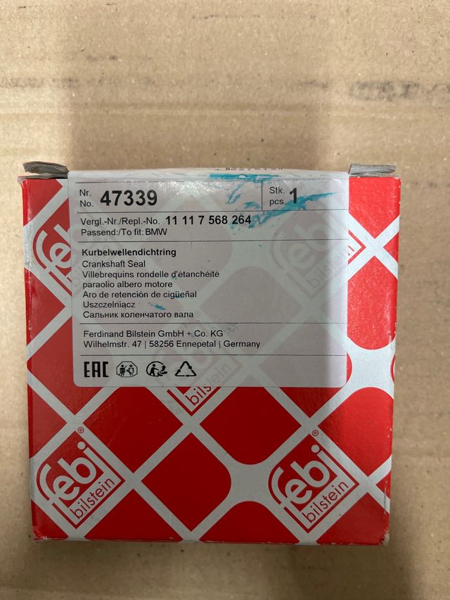 Paraolio Motore Febi Bilstein 47339