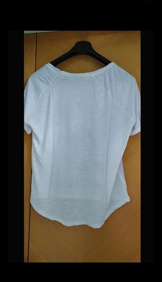 T-shirt bianca taglia S