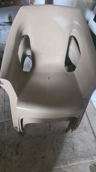 4 sillas jardín nuevas