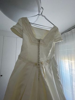 Vestido novia talla L (40-12) 