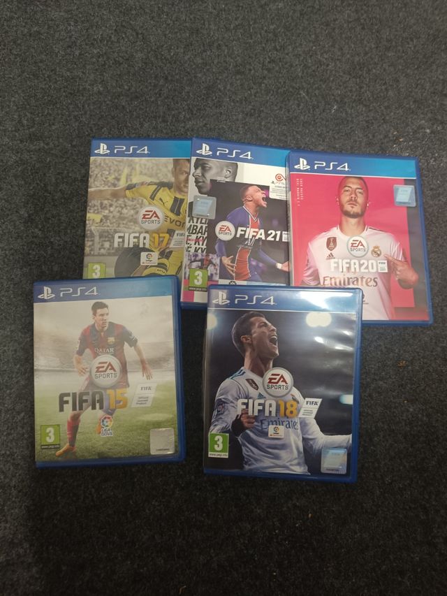FIFA 15-21 PS4 (PlayStation 4) - 5 juegos