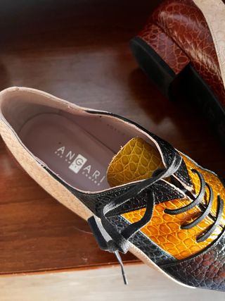 Zapatos Angari bicolores
