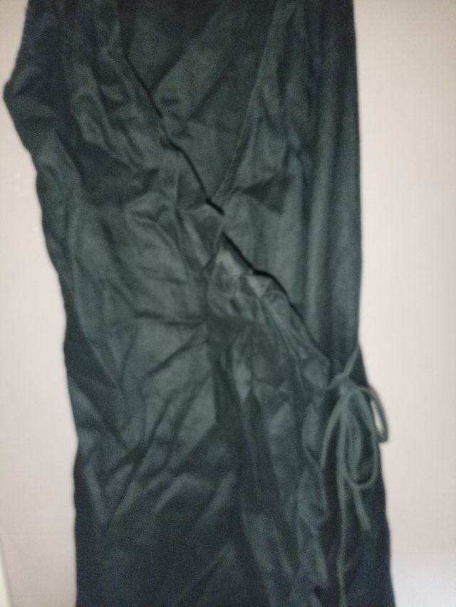 Vestido Zara Basic negro - talla S