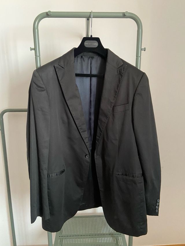 Traje Purificación García Negro