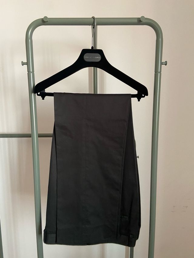 Traje Purificación García Negro