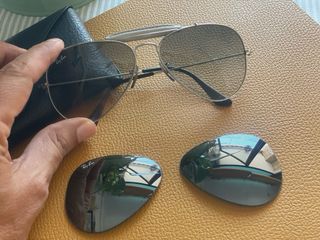 RayBan Aviator: Gafas Grises Plata