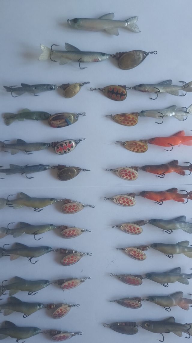 Cucharillas pesca: Señuelos