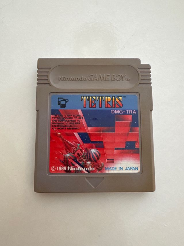 Minuet Nintendo Tetris Game Boy DMG-TRA 

