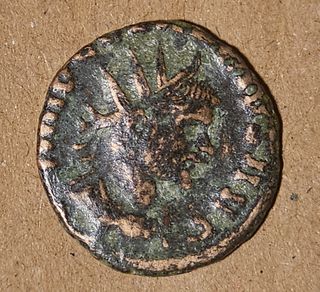 Moneda Imperio Romano del Emperador Claudio II