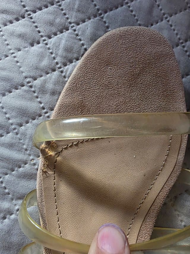 Sandalias Stradivarius Rosa palo