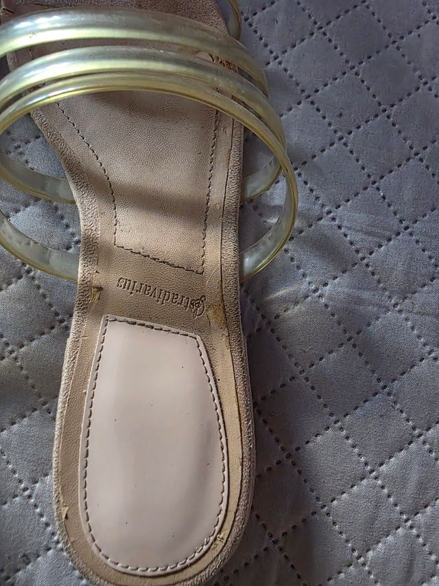 Sandalias Stradivarius Rosa palo