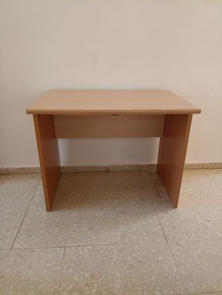 Mesa escritorio madera - beige
