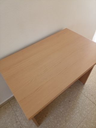 Mesa escritorio madera - beige