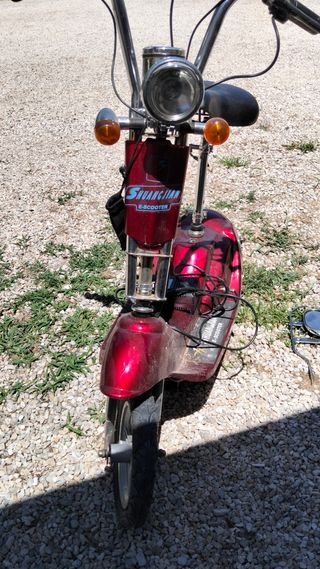 Patinete eléctrico.