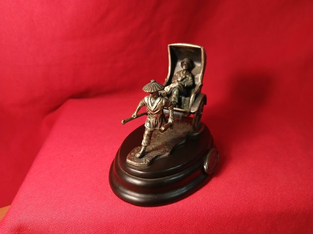 Rickshaw - Figura Metálica