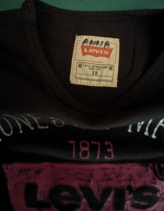 Camiseta Levi's niña talla 12