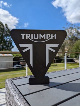 Cartel TRIUMPH - Decoración Moto