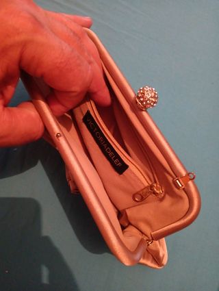 Bolso de mano Victoriadelef beige