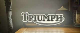 Luz LED Triumph - Logo Retro