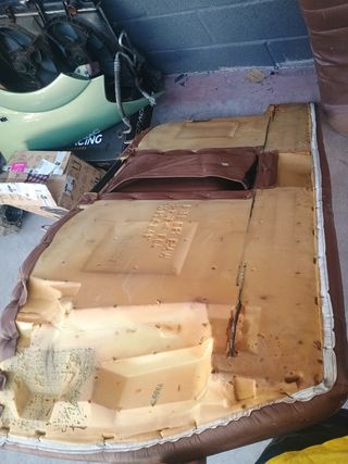 Asientos traseros BMW e39 marrones