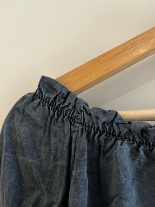 Blusa azul veraniega - Talla única