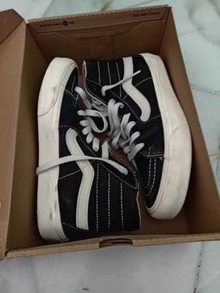 Vans Sk8-Hi Vr3 - Negras - Talla 38
