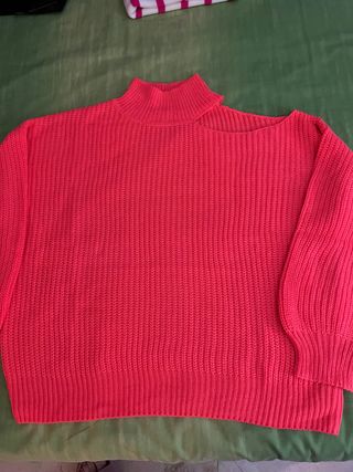 Jersey anaranjado Shein M - nuevo