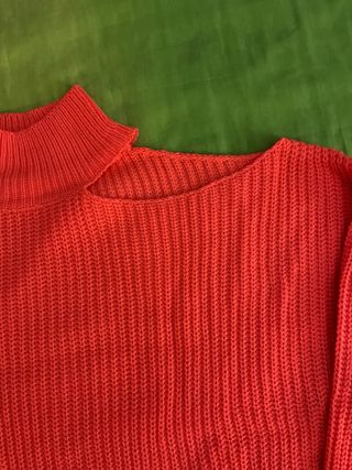 Jersey anaranjado Shein M - nuevo