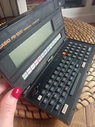 CASIO PB-1000 Computadora Portátil. Coleccionistas