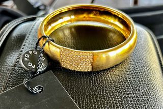 Pulsera dorada Purificación García sin estrenar