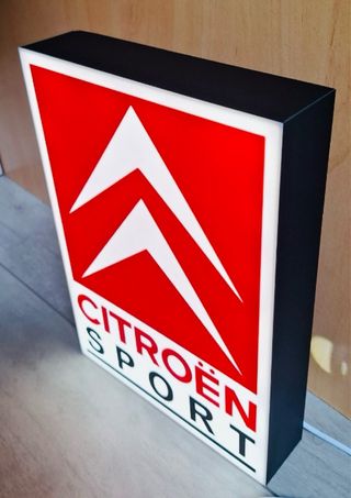 Cartel luminoso Citroen Sport