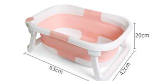 Bañera Plegable Bebé - Rosa