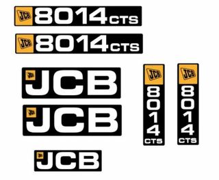 Kit Pegatinas JCB 8014CTS