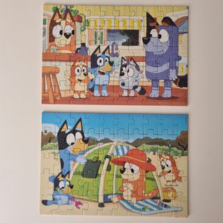 2 Puzzles Bluey 50 piezas