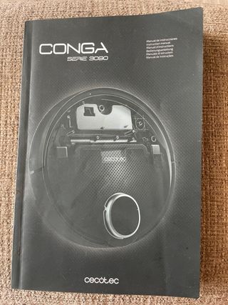 Manual original aspiradora Conga Cecotec 3090