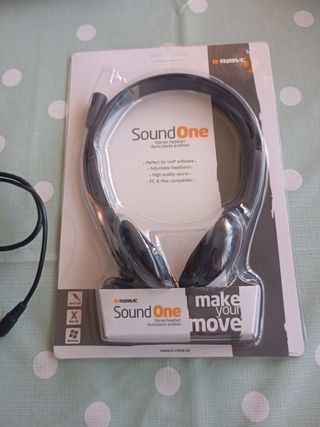 Auriculares SoundOne + Webcam