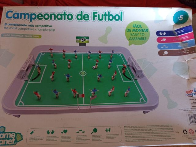 Mini futbolín Campeonato de Fútbol