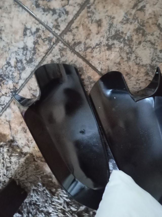 Carcasas retrovisores negras